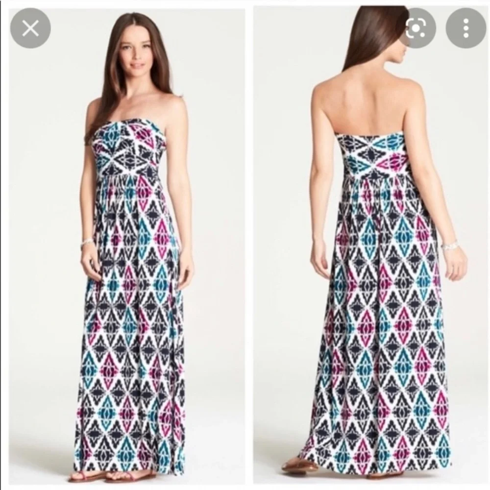 Strapless maxi dress - Picture 1 of 3